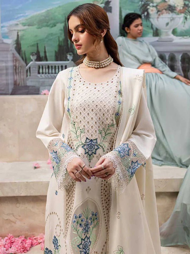 Sana Safinaz Dhanak Embroidered 3 Piece | SS100| - Trendy Outfits -Anu Jee