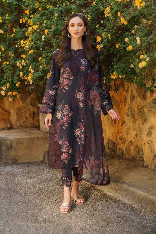 Baroque Viscose Digital Printed 3 Piece | BQ108 | Trendy Outfits - Anu Jee.