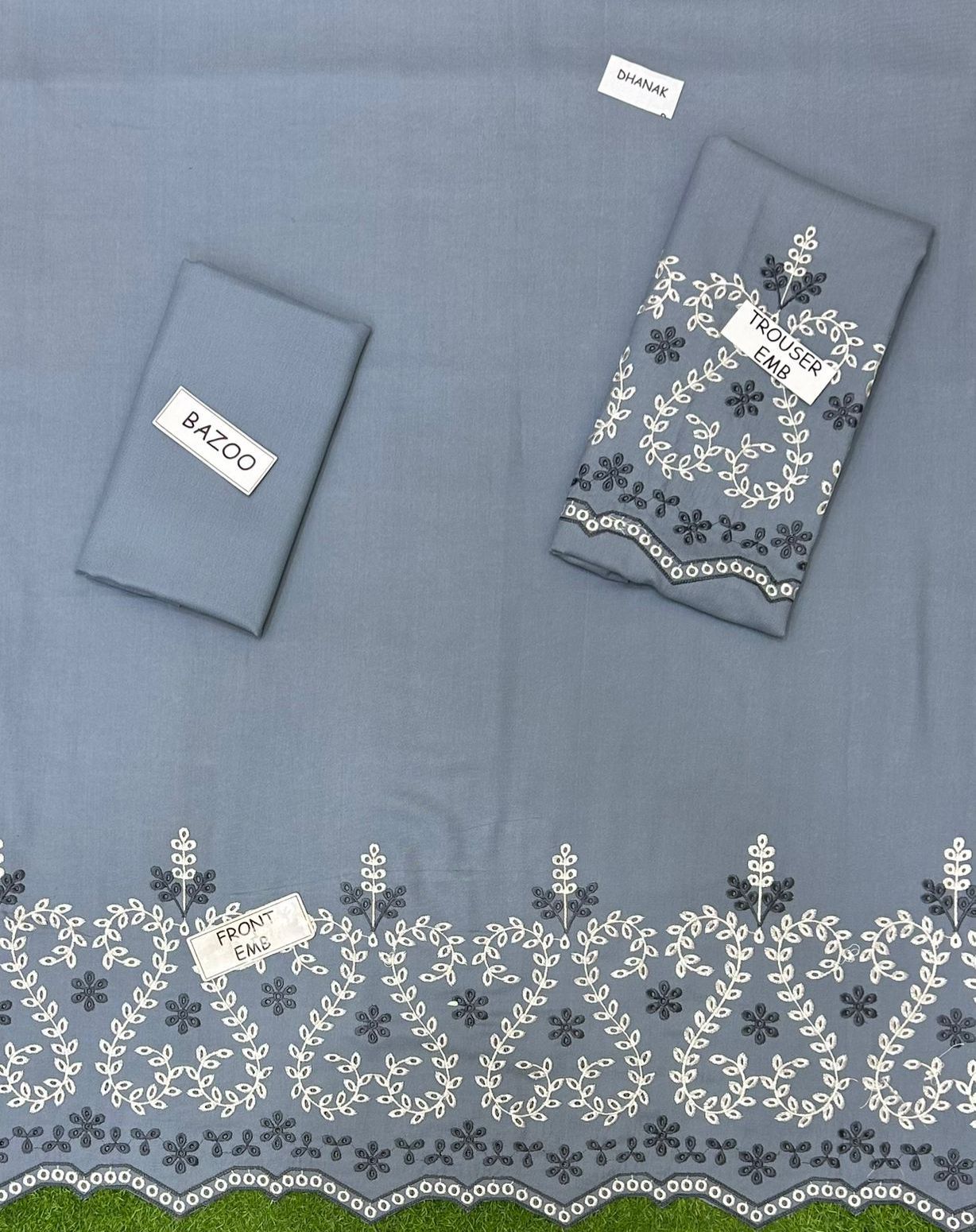 Jazmin Dhanak Embroidered 2 Piece | JZ107| - Trendy Outfits -Anu Jee