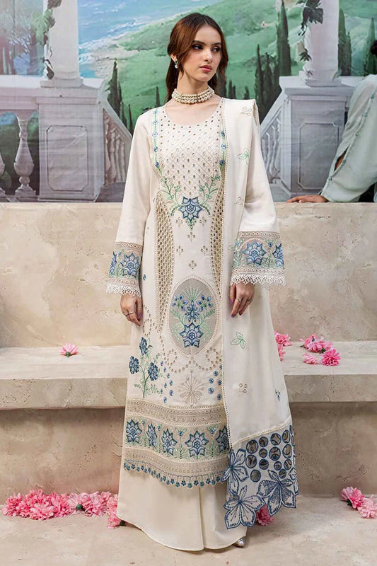 Sana Safinaz Dhanak Embroidered 3 Piece | SS100| - Trendy Outfits -Anu Jee