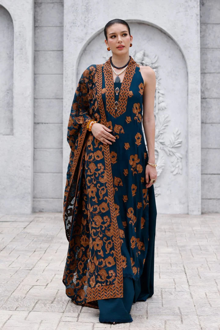 Bareeze Dhanak Embroidered 3 Piece | BZ116| - Trendy Outfits -Anu Jee