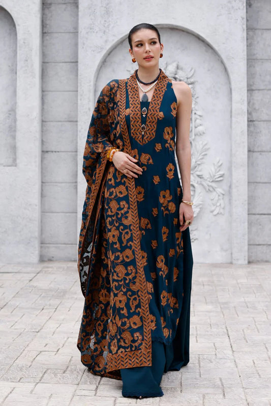 Bareeze Dhanak Embroidered 3 Piece | BZ116| - Trendy Outfits -Anu Jee