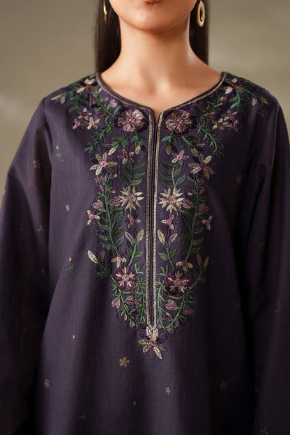 Iznik Dhanak Embroidered 3 Piece | IZ123| - Trendy Outfits -Anu Jee