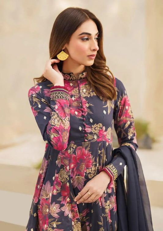 Maria.B. Silk Embroidered 3 Piece | MB105 | Trendy Outfits - Anu Jee.