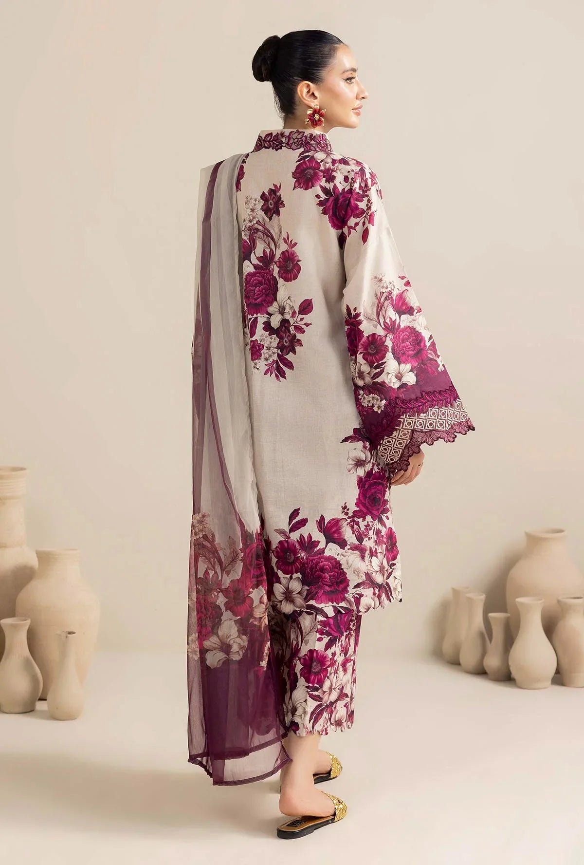 Lulusar Silk Digital Printed 3 Piece | LR115| - Trendy Outfits -Anu Jee
