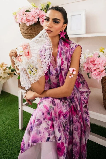 Baroque Viscose Digital Printed 3 Piece | BQ106 | Trendy Outfits - Anu Jee.