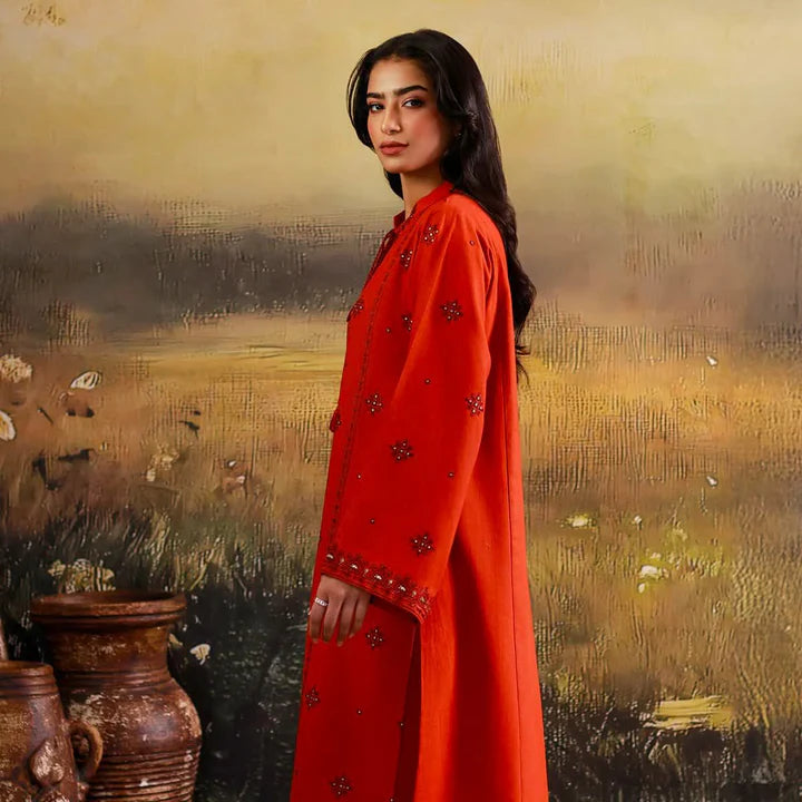 Kayseria Dhanak Embroidered 3 Piece | KY101| - Trendy Outfits -Anu Jee