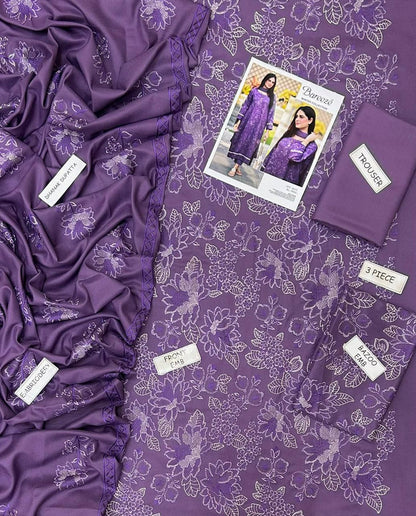 Bareeze Dhanak Embroidered 3 Piece | BZ115| - Trendy Outfits -Anu Jee