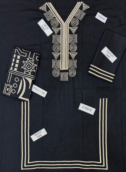 Lulusar Dhanak Embroidered 2 Piece | LR121 | Trendy Outfits - Anu Jee.