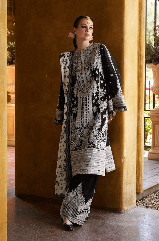 Charizma Dhanak Embroidered 3 Piece | CA100 | Trendy Outfits - Anu Jee.