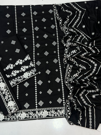 Bareeze Dhanak Embroidered 3 Piece | BZ102| - Trendy Outfits -Anu Jee