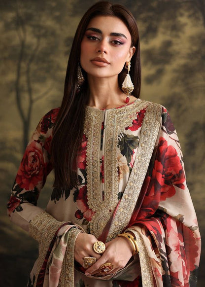 Crimson Silk Embroidered 2 Piece | CN105|- Trendy Outfits - Anu Jee.