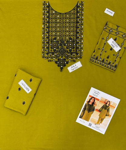 Aisling Dhanak Embroidered 2 Piece | AL112| - Trendy Outfits -Anu Jee