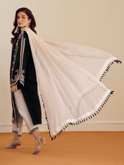 Vanya Dhanak Embroidered 3 Piece | VA101|- Trendy Outfits - Anu Jee