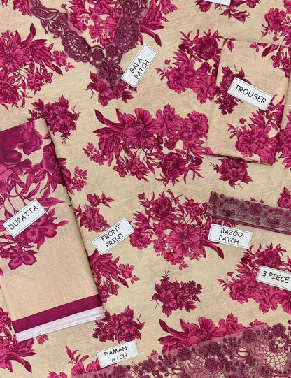 Iznik Khaddar Embroidered 3 Piece | IZ122| - Trendy Outfits -Anu Jee