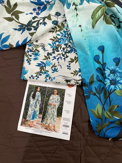 KHAADI Khaddar Digital Printed 3 Piece | KD100 | Trendy Outfits - Anu Jee.