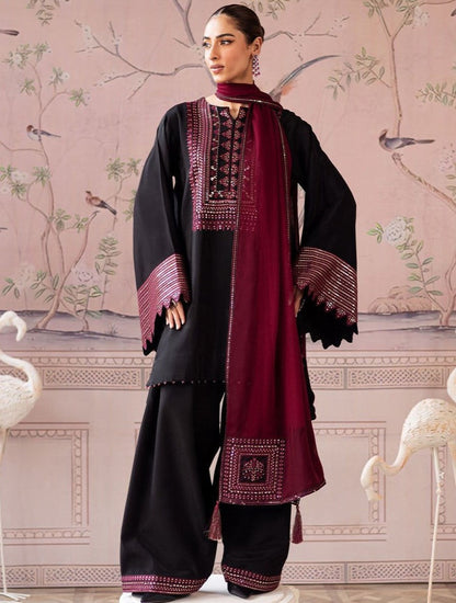 Vanya Dhanak Embroidered 3 Piece | VA100| - Trendy Outfits -Anu Jee