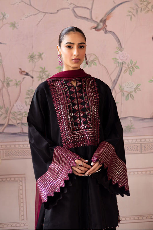 Vanya Dhanak Embroidered 3 Piece | VA100| - Trendy Outfits -Anu Jee