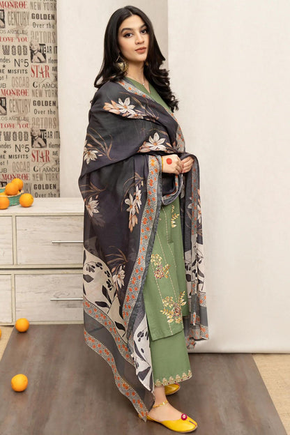 Urge Dhanak Embroidered 3 Piece | UG100 | Trendy Casual Outfits - Anu Jee.