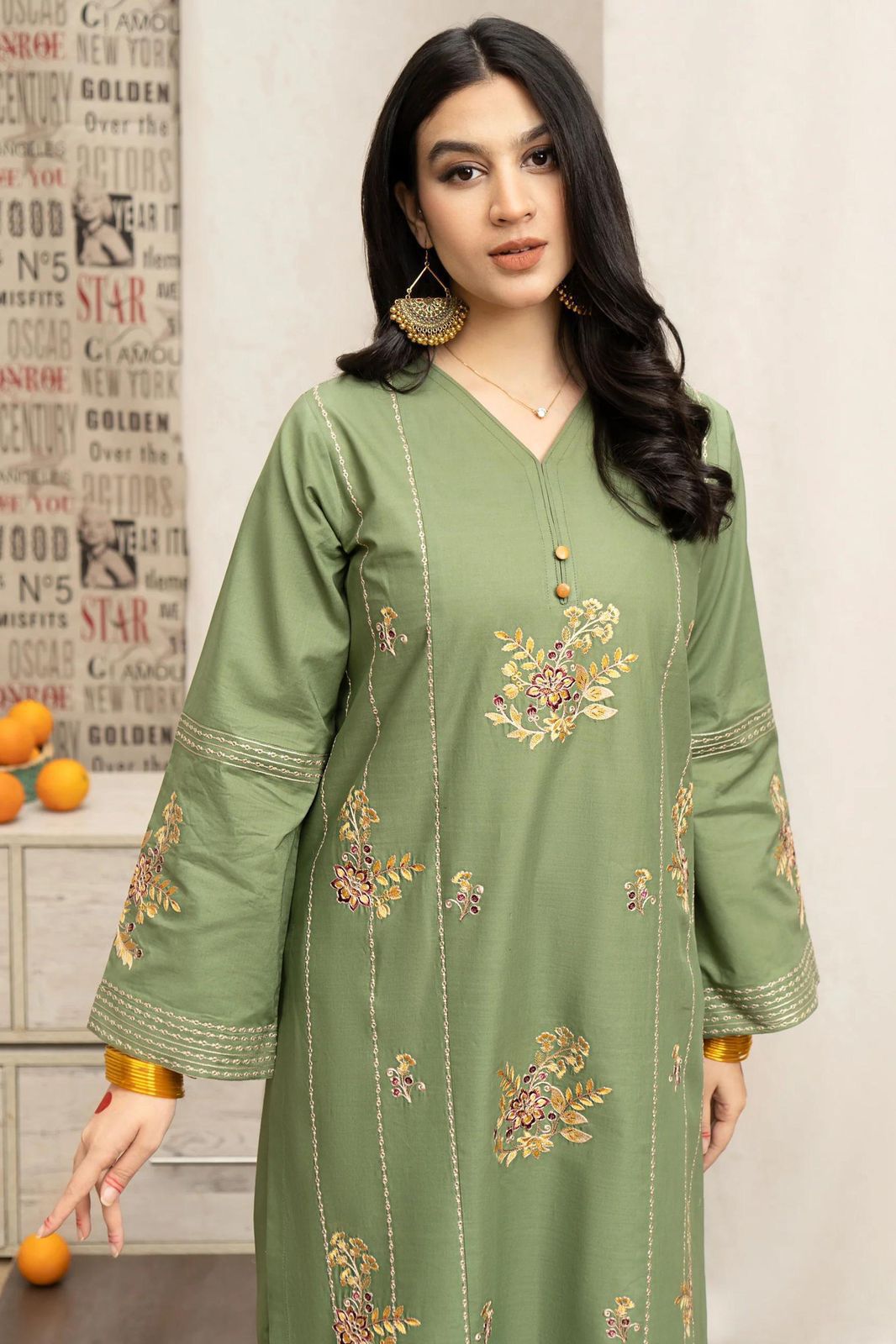 Urge Dhanak Embroidered 3 Piece | UG100 | Trendy Casual Outfits - Anu Jee.