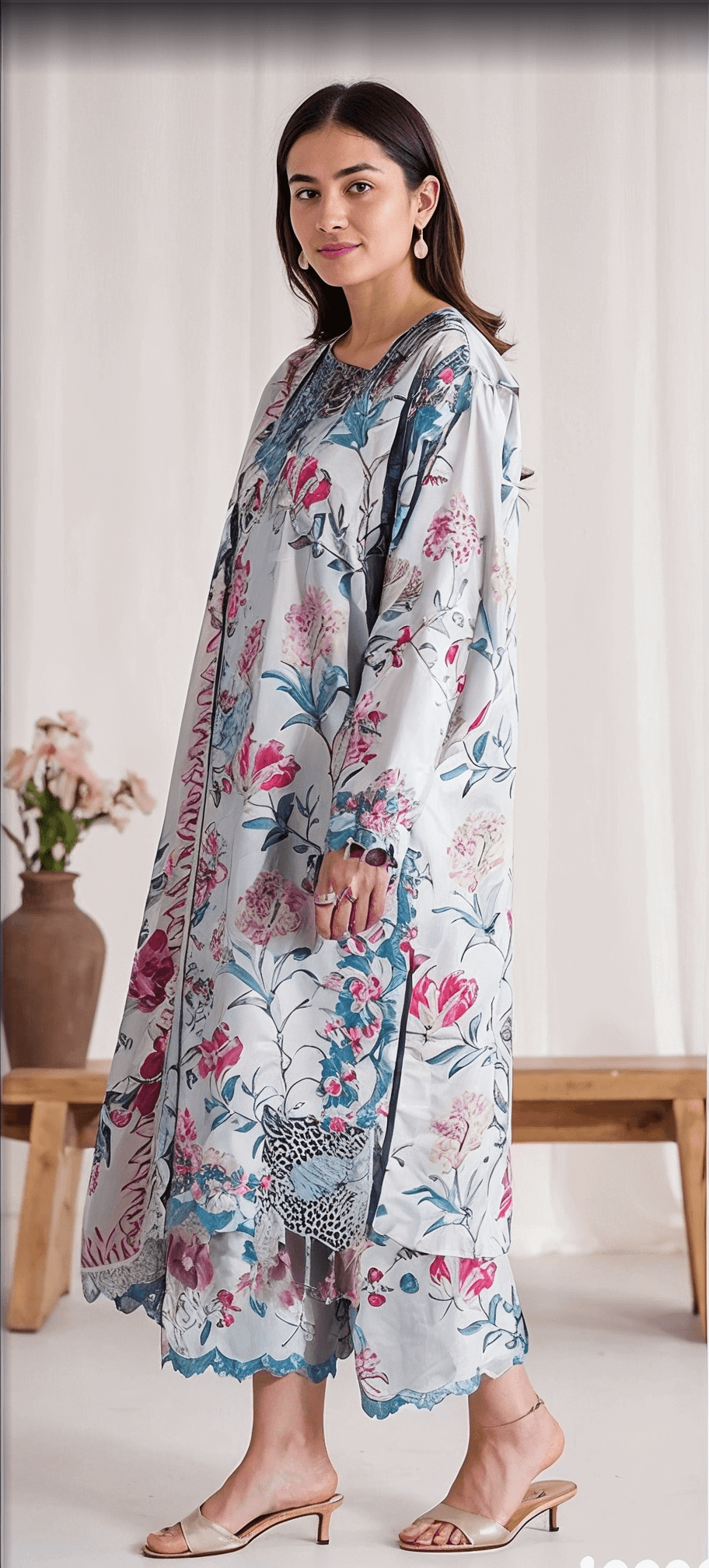 KHAADI Khaddar Digital Printed 3 Piece | KD101 | Trendy Outfits - Anu Jee.