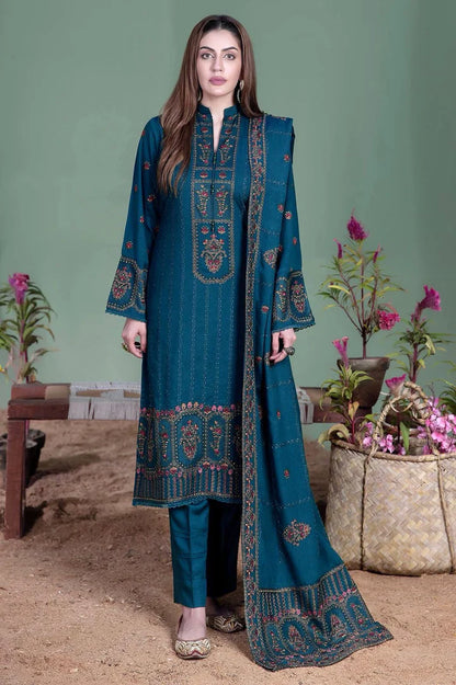 Mohagni Dhanak Embroidered 3 Piece | MG102 |- Trendy Outfits -Anu Jee