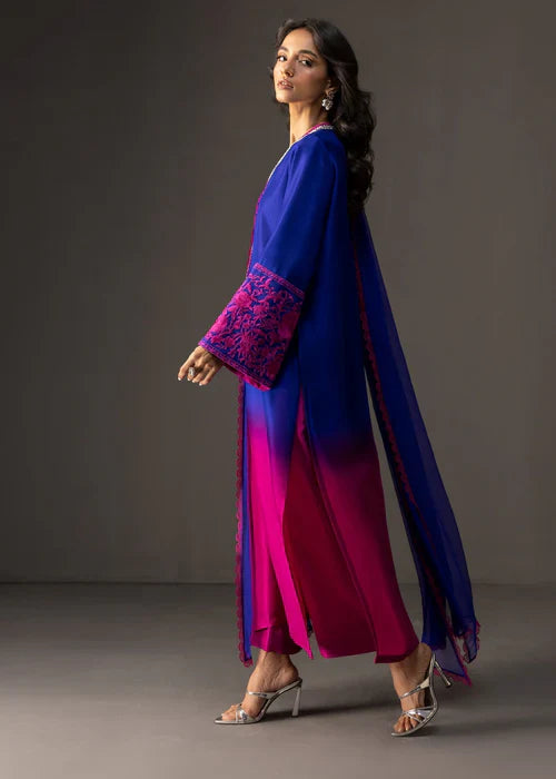 Zainab Chottani Shamoz Silk Embroidered 3 Piece | ZC105| - Trendy Outfits -Anu Jee