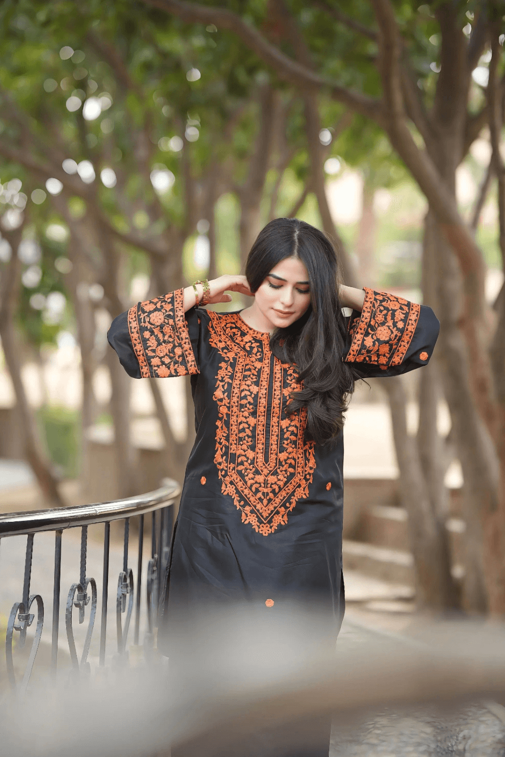 Asimjofa Dhanak Embroidered 2 Piece | AJ100 | Trendy Outfits - Anu Jee.