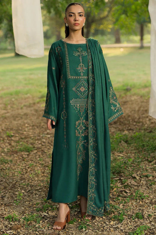 Sapphire Dhanak Embroidered 3 Piece | SP112| - Trendy Outfits -Anu Jee